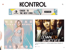 Tablet Screenshot of kontrolmag.com